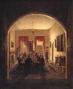 Henry Sargent The Dinner Party oil painting on canvas